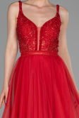 Long Red Evening Dress ABU1636