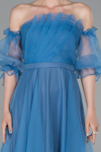 Midi Indigo Night Dress ABK971