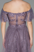 Long Lavender Dantelle Evening Dress ABU1666