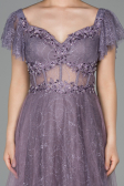 Long Lavender Dantelle Evening Dress ABU1666