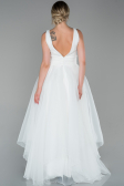 Long White Evening Dress ABU1727