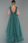 Long Turquoise Evening Dress ABU1727