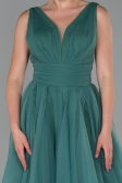 Long Turquoise Evening Dress ABU1727