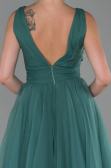 Long Turquoise Evening Dress ABU1727