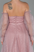 Long Powder Color Evening Dress ABU1730