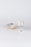 Silver Stony Evening Shoe MJ5314