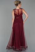 Long Burgundy Prom Gown ABU1826