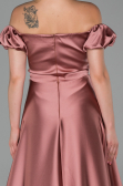 Long Onion Skin Satin Evening Dress ABU1840