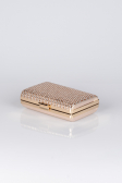 Gold Plaster Fabric Box Bag V334