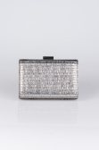 Platinum Plaster Fabric Box Bag V334