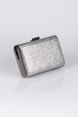 Platinum Plaster Fabric Box Bag V334