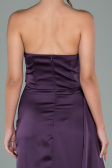 Long Purple Prom Gown ABU023