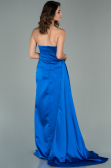 Sax Blue Long Prom Gown ABU023