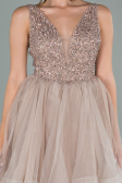 Short Mink Invitation Dress ABK1108