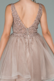 Short Mink Invitation Dress ABK1108
