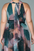Onion Skin Long Oversized Evening Dress ABU1447