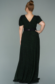 Long Emerald Green Oversized Evening Dress ABU1904