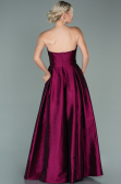 Long Plum Evening Dress ABU2007