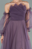 Long Lavender Evening Dress ABU2076