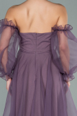 Long Lavender Evening Dress ABU2076