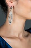 Anthracite Earring UK0171