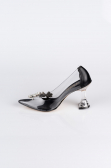 Black Stony Stiletto AB1055