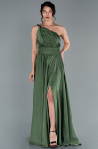 Olive Drab Long Engagement Dress ABU1142