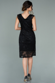 Black Short Evening Dress ABK010