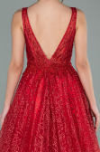 Long Red Evening Dress ABU2131