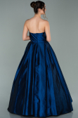 White Tarlatan Evening Dresses ABN03