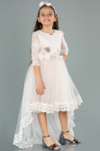 Long Salmon Girl Dress ABU1277