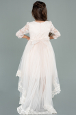 Long Salmon Girl Dress ABU1277