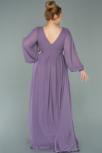 Long Lavender Chiffon Evening Dress ABU1702