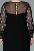 Long Black Evening Dress ABU2178