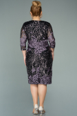 Short  Scaly Plus Size Evening Dress ABK1284