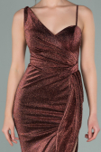 Long Copper Evening Dress ABU2227