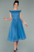 Midi Indigo Prom Gown ABK1316