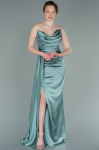 Turquoise Mermaid Evening Dress ABU361