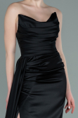 Black Mermaid Evening Dress ABU361