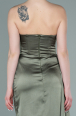 Oil Green Mermaid Evening Dress ABU361