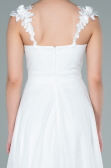 Long White Evening Dress ABU2307
