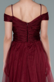 Long Burgundy Evening Dress ABU2336