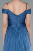 Long Indigo Evening Dress ABU2336