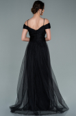 Long Black Evening Dress ABU2336