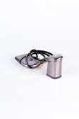 Platinum Mirror Evening Heeled Slippers AB1074