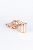 Rose Mirror Evening Heeled Slippers AB1074