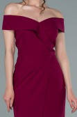 Midi Plum Invitation Dress ABK1393