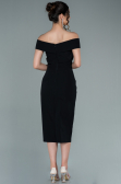 Midi Black Invitation Dress ABK1393