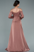 Long Onion Skin Satin Evening Dress ABU2339