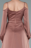 Long Onion Skin Satin Evening Dress ABU2339